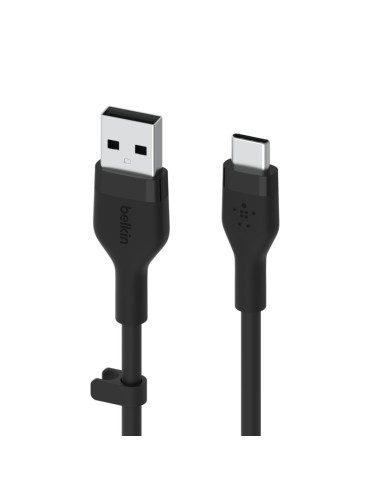 Kabel Belkin Boostcharge Flex Usb-C To Usb-A Cable 15W 3M Silicone Black