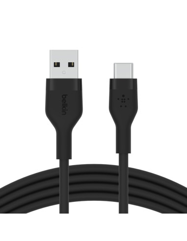 Kabel Belkin Boostcharge Flex Usb-C To Usb-A Cable 15W 3M Silicone Black