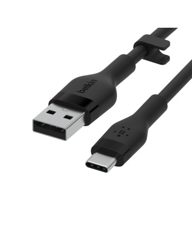 Kabel Belkin Boostcharge Flex Usb-C To Usb-A Cable 15W 3M Silicone Black