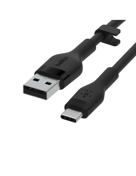 Kabel Belkin Boostcharge Flex Usb-C To Usb-A Cable 15W 3M Silicone Black