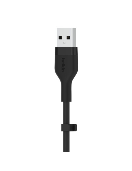 Kabel Belkin Boostcharge Flex Usb-C To Usb-A Cable 15W 3M Silicone Black