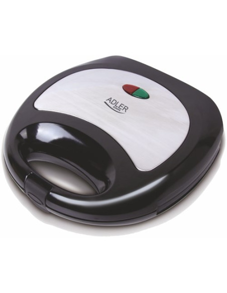 Opiekacz Do Kanapek Adler Ad 3015 (750W  Kolor Czarny)