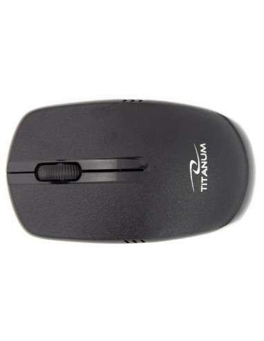 Zestaw Klawiatura + Mysz Titanum Memphis Tk108 (Usb  (Us)  Kolor Czarny  Optyczna  1000 Dpi)