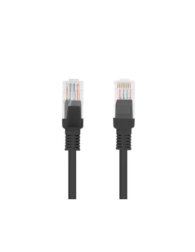 Patchcord Utp Lanberg Pcu5-10Cc-2000-Bk (Rj45 - Rj45   20M  Utp  Kat. 5E  Kolor Czarny)