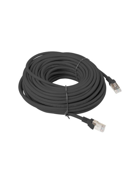 Patchcord Utp Lanberg Pcu5-10Cc-2000-Bk (Rj45 - Rj45   20M  Utp  Kat. 5E  Kolor Czarny)