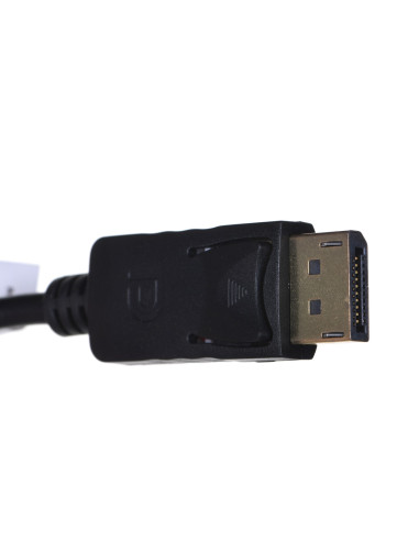 Adapter Lanberg Ad-0007-Bk (Displayport M - Dvi-D F  0,10M  Kolor Czarny)