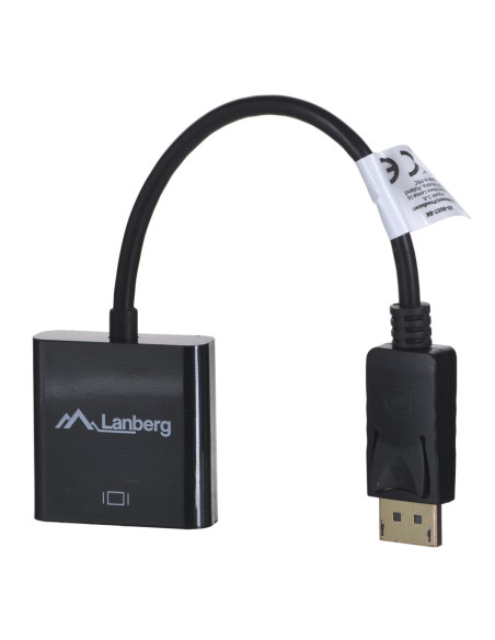 Adapter Lanberg Ad-0007-Bk (Displayport M - Dvi-D F  0,10M  Kolor Czarny)