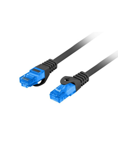 Lanberg Patchcord S/Ftp Kat.6A 2M Czarny Lszh Cca (Fluke Passed) Pcf6A-10Cc-0200-Bk