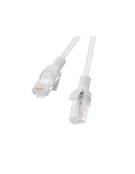 Patchcord Utp Lanberg Pcu5-10Cc-0050-S (Rj45 - Rj45   0,50M  Utp  Kat. 5E  Kolor Szary)