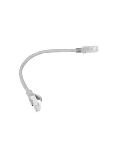 Patchcord Utp Lanberg Pcu5-10Cc-0025-S (Rj45 - Rj45   0,25M  Utp  Kat. 5E  Kolor Szary)