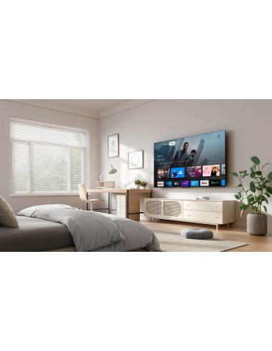 Telewizor Tcl 43P637 Lcd 43'' 4K Ultra Hd Google Tv Dolby Audio Dvb-T2 Czarny