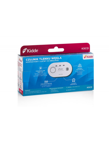 Czujnik Tlenku Węgla K5Co Kidde