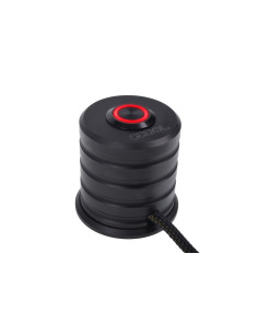 Alphacool Przycisk Zasilania Z Przyciskiem 19Mm Podświetlany Na Czerwono - Głęboka Czerń