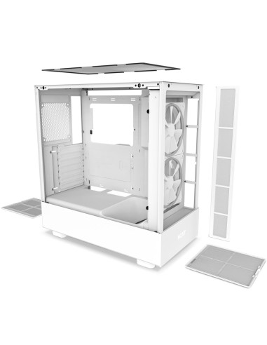 Nzxt Obudowa H5 Elite Z Oknem Biała Cc-H51Ew-01
