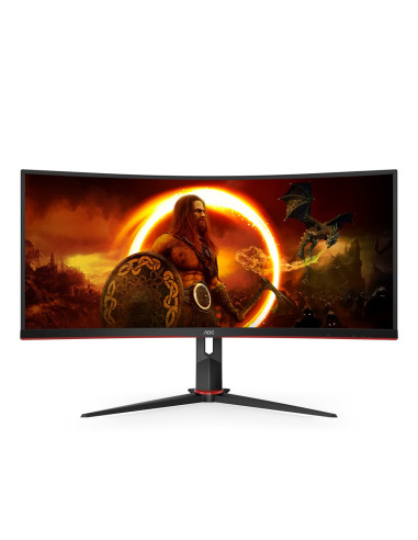 Monitor Aoc Led 34" Cu34G2X/Bk