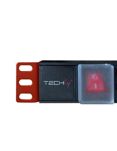 Listwa Zasilająca Rack 1U 8X Schuko/Unel, Kabel C20 3M, 16A
