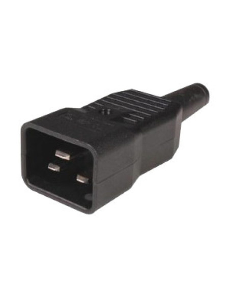Listwa Zasilająca Rack 1U 8X Schuko/Unel, Kabel C20 3M, 16A