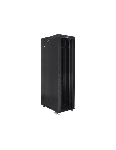 Lanberg Szafas Tojąca Rack 19" 47U 800X1200 Drzwi Szklane Lcd Czarna Ff01-8247-12Bl