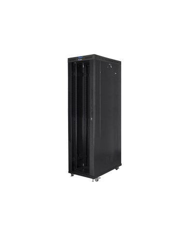 Lanberg Szafas Tojąca Rack 19" 47U 800X1200 Drzwi Szklane Lcd Czarna Ff01-8247-12Bl