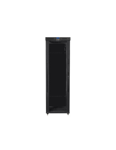 Lanberg Szafas Tojąca Rack 19" 47U 800X1200 Drzwi Szklane Lcd Czarna Ff01-8247-12Bl