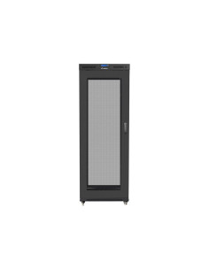 Lanberg Szafa Stojąca Rack 19" 42U 800X1000 Drzwi Perforowane Lcd Czarna Ff01-8042-23Bl (Flat Pack)