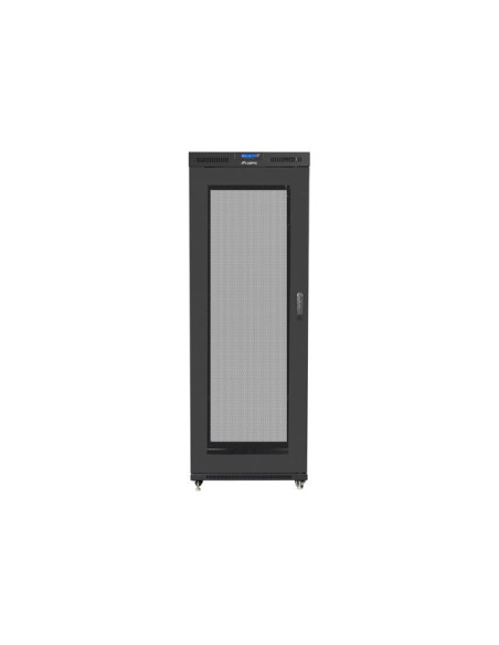 Lanberg Szafa Stojąca Rack 19" 42U 800X1000 Drzwi Perforowane Lcd Czarna Ff01-8042-23Bl (Flat Pack)