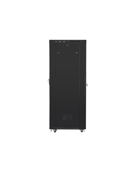 Lanberg Szafa Stojąca Rack 19" 42U 800X1000 Drzwi Perforowane Lcd Czarna Ff01-8042-23Bl (Flat Pack)