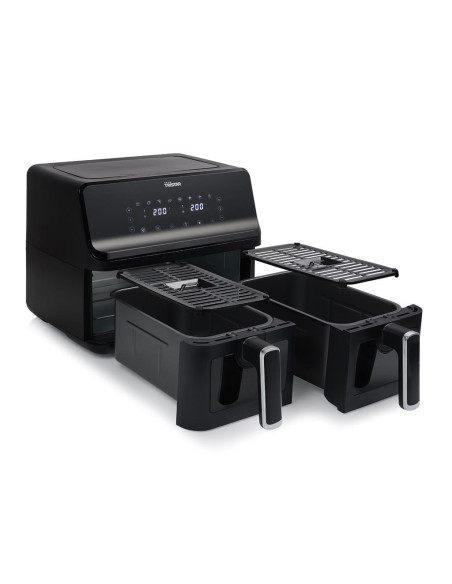 Tristar Fr-9040 Frytkownica Podwójny 8 L Autonomiczny 2700 W Frytkownica Na Gorące Powietrze Czarny