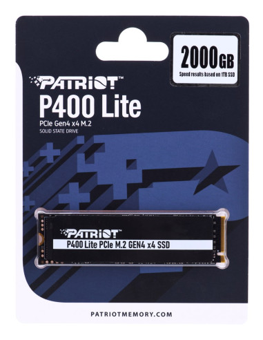 Ssd Patriot Viper P400 Lite M.2 Pci-Ex4 Nvme 2000Gb