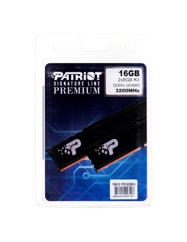 Patriot Premium Black Ddr4 2X8Gb 3200Mhz
