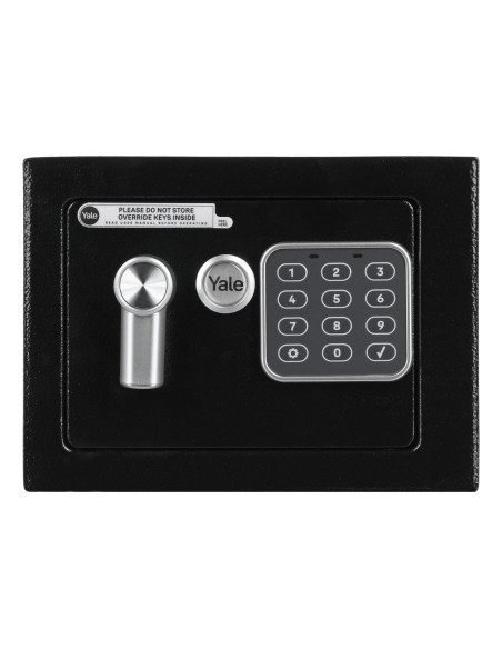 Yale Mini Electronic Safe Black Sejf Podstawowy Ysv Mini Czarny