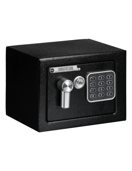 Yale Mini Electronic Safe Black Sejf Podstawowy Ysv Mini Czarny