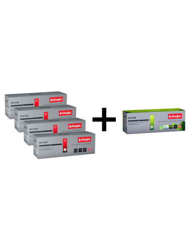 4 X Activejet  Toner Do Hp 35A Cb435A New Ath-35N + Ath-35Nb Bio Za 1Zł!
