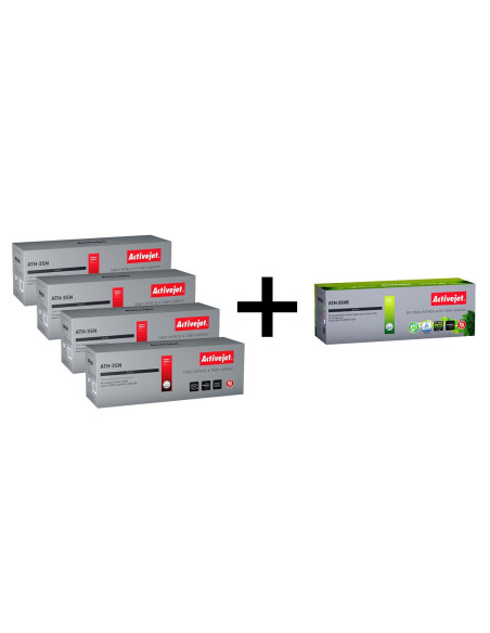 4 X Activejet  Toner Do Hp 35A Cb435A New Ath-35N + Ath-35Nb Bio Za 1Zł!