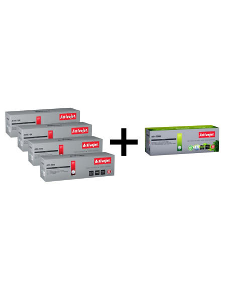 4 X Activejet  Toner Do Hp 78A Ce278A New Ath-78N + Ath-78Nb Bio Za 1Zł!