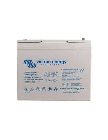 Victron Energy 12V/100Ah Agm Super Cycle Batt.
