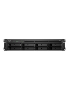 Nas Synology Rs1221+, 2U Rack, 8X (3.5" Sata Hdd/2.5" Sata Hdd), Amd Ryzen V1500B, 4 Gb Ddr4 Ecc Sodimm, 4X 1Gbe Rj-45