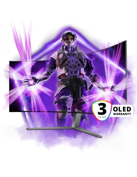 Aoc Agon Pro Ag456Uczd Led Display 114,3 Cm (45") 3440 X 1440 Px Wide Quad Hd Oled Czarny