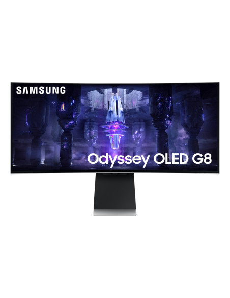 Samsung Odyssey Neo G8 S34Bg850Su Monitor Komputerowy 86,4 Cm (34") 3440 X 1440 Px Ultrawide Quad Hd Oled Srebrny