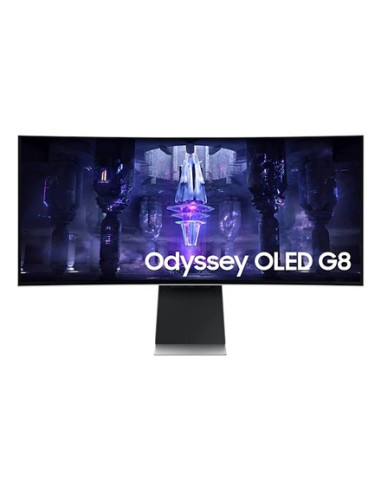 Samsung Odyssey Neo G8 S34Bg850Su Monitor Komputerowy 86,4 Cm (34") 3440 X 1440 Px Ultrawide Quad Hd Oled Srebrny