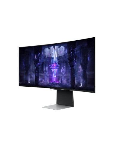 Samsung Odyssey Neo G8 S34Bg850Su Monitor Komputerowy 86,4 Cm (34") 3440 X 1440 Px Ultrawide Quad Hd Oled Srebrny