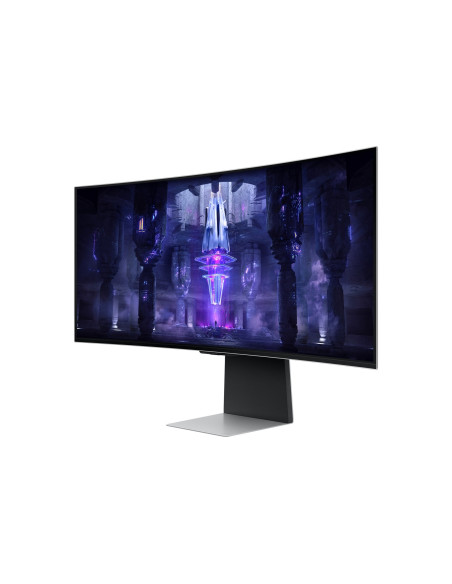 Samsung Odyssey Neo G8 S34Bg850Su Monitor Komputerowy 86,4 Cm (34") 3440 X 1440 Px Ultrawide Quad Hd Oled Srebrny