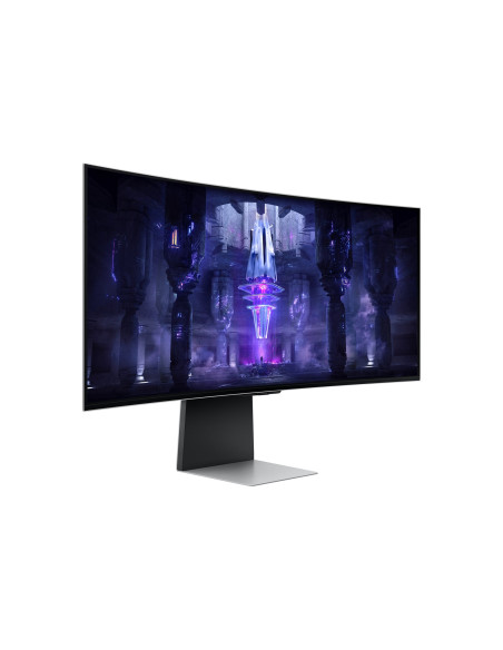 Samsung Odyssey Neo G8 S34Bg850Su Monitor Komputerowy 86,4 Cm (34") 3440 X 1440 Px Ultrawide Quad Hd Oled Srebrny