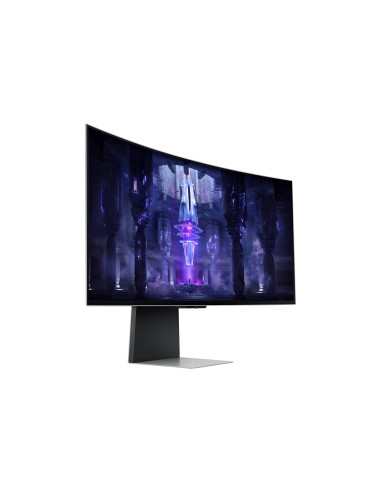 Samsung Odyssey Neo G8 S34Bg850Su Monitor Komputerowy 86,4 Cm (34") 3440 X 1440 Px Ultrawide Quad Hd Oled Srebrny