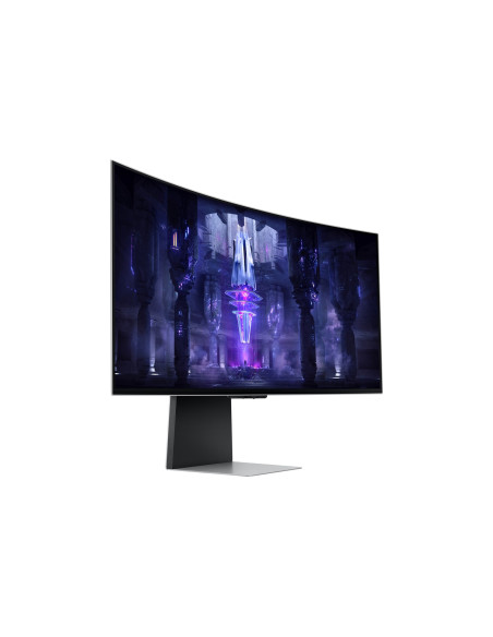 Samsung Odyssey Neo G8 S34Bg850Su Monitor Komputerowy 86,4 Cm (34") 3440 X 1440 Px Ultrawide Quad Hd Oled Srebrny