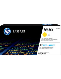 Hp 656X Oryginalny Wkład Laserjet Z Żółtym Tonerem O Dużej Pojemności