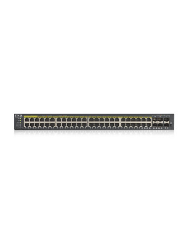 Switch Zyxel Gs1920-48Hp 50P Poe (Poe+: 48 ) 375W Managed Gigabit