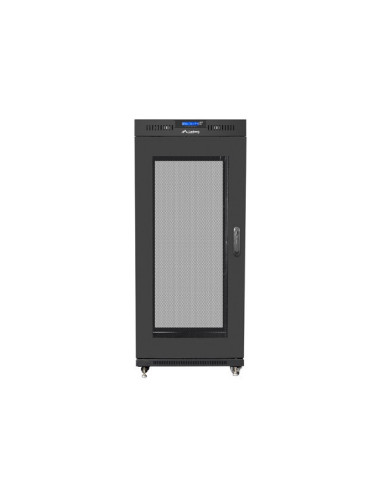 Lanberg Szafa Stojąca Rack 19" 27U 600X800 Drzwi Perforowane Lcd Czarna Ff01-6827-23Bl (Flat Pack)