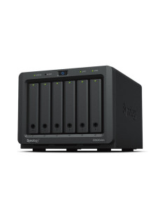 Nas Synology Ds620Slim  Tower  6X (2.5" Sata Hdd)  Intel Celeron J3355  2Gb Ddr3L (Max. 6Gb), 2X 1Gbe Rj-45