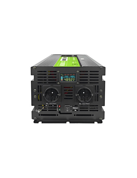Green Cell Przetwornica Lcd 48V/230V 5000W/10000W Czysty Sinus Invgc48P5000Lcd